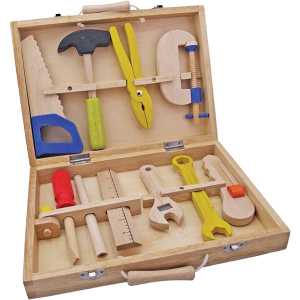 "Kleine gereedschapskist voor stoere klussers!"