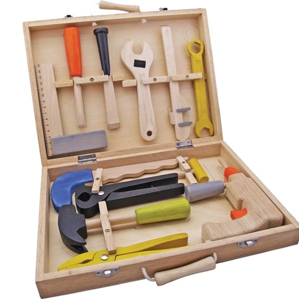 "Supergrote gereedschapskist met 12 leuke tools!"