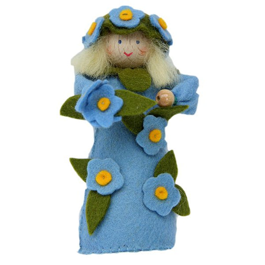 "Schattig Bloemenkindje met Vergeet-mij-nietjes!"