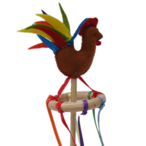 "Vrolijke Meiboom met Kleurige Linten!"