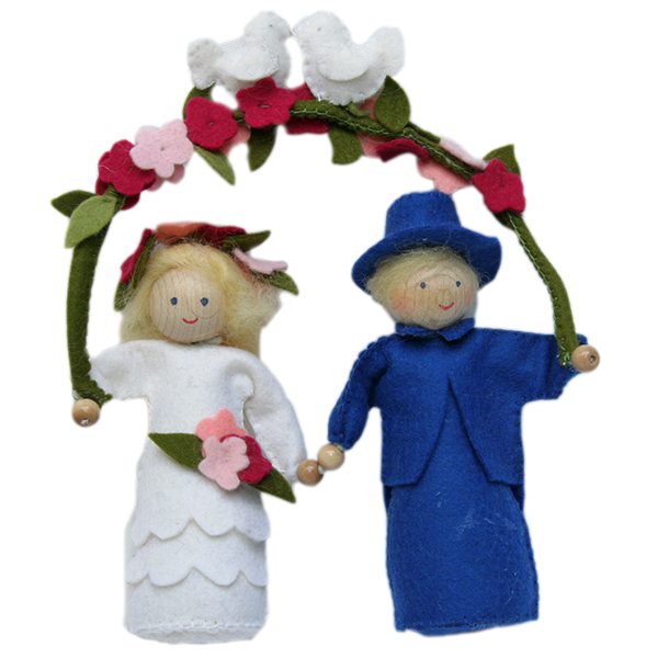 "Roze Bruid voor Een Feestelijke Dag!"