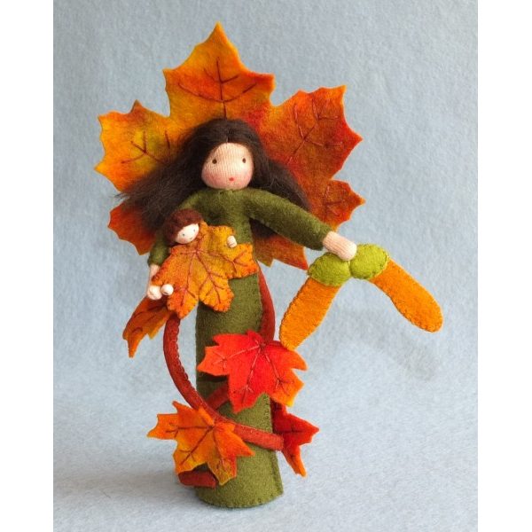 "Esdoorndame met haar kleintje"