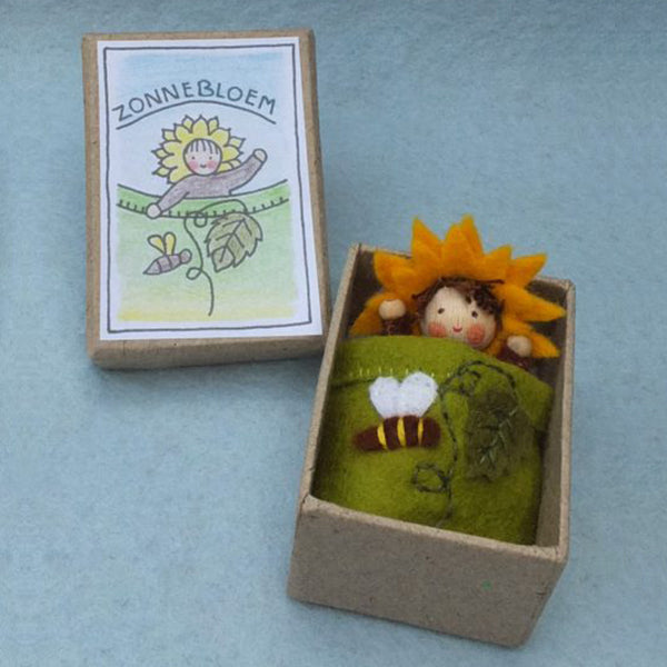 Bloemenfee in een doosje