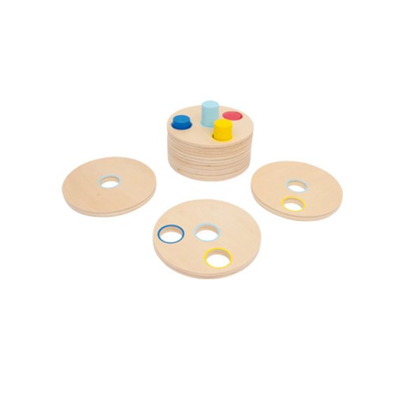 Stapelpuzzel rond