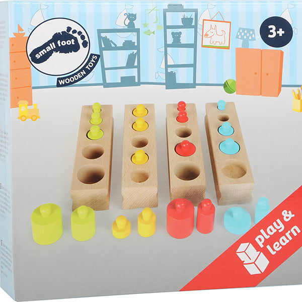 "Blokjes van dik-dun en groot-klein voor veel speelplezier!"