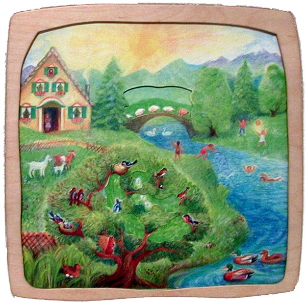 "Draaiplaat Zomer Bij de Beek - Nr. 4"