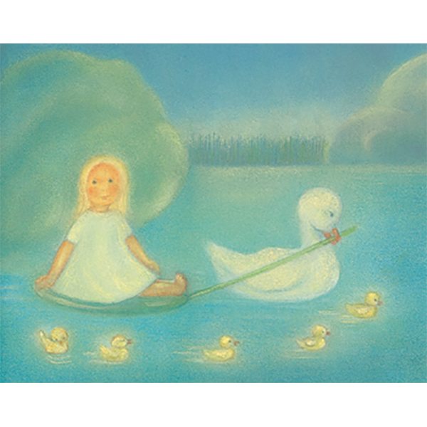 "Schattige Eend Poster van Mellinger!"