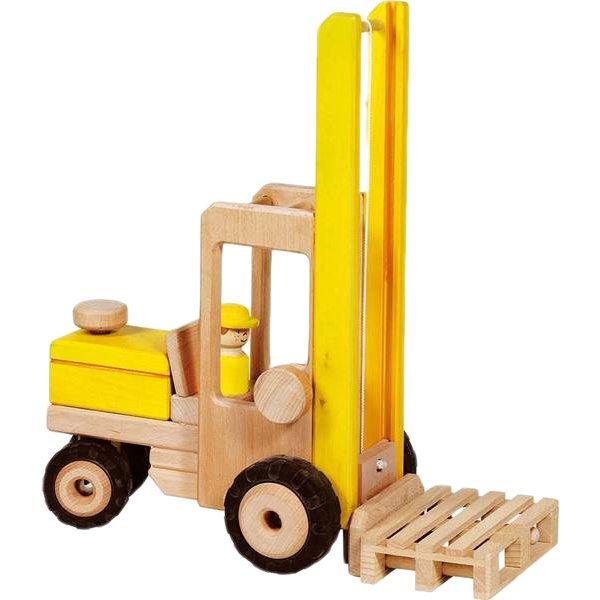 "Blije Gele Vorkheftruck!"