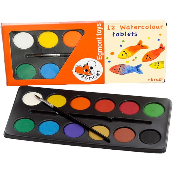 "12 Kleurrijke Waterverfjes voor Creatieve Kinderen"