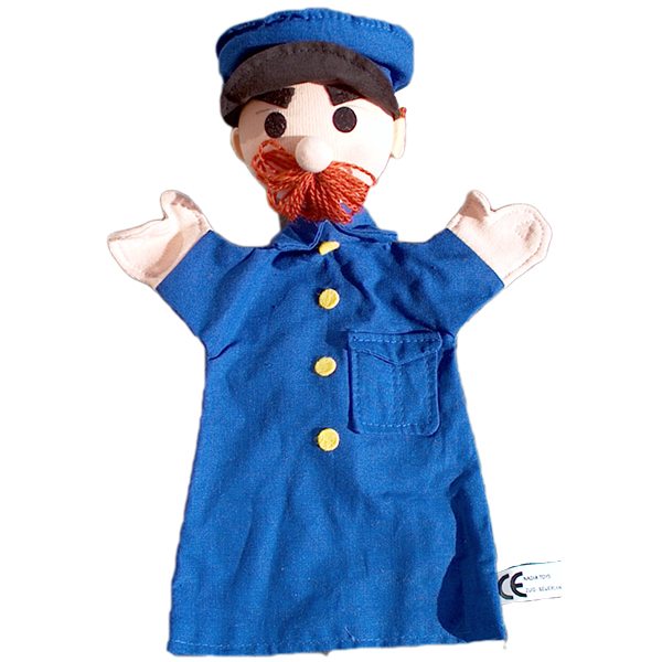 Poppenkast pop Politie agent