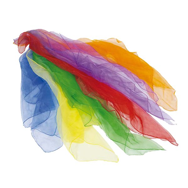 "Magische doeken in 6 vrolijke kleuren!"