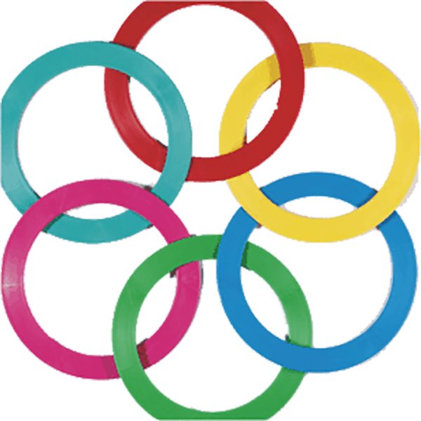 "Drie leuke jongleerringen voor veel plezier!"