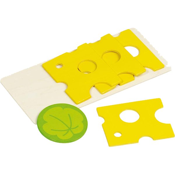 "Kaasplankje met lekkere plakjes kaas!"