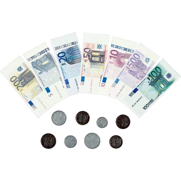 "Euro Muntjes voor Speelgoed!"