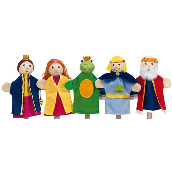 "Kikkerkoning Vingerpopjes - Speel en Verhaal!"