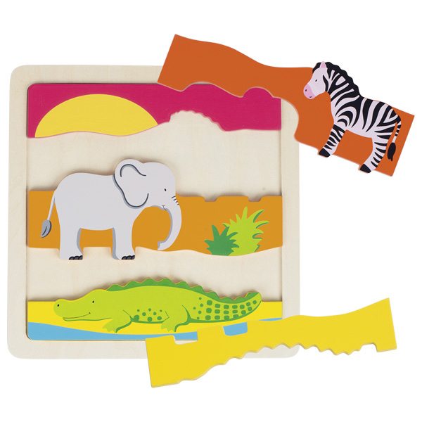 "Avontuurlijke Safari Puzzel!"