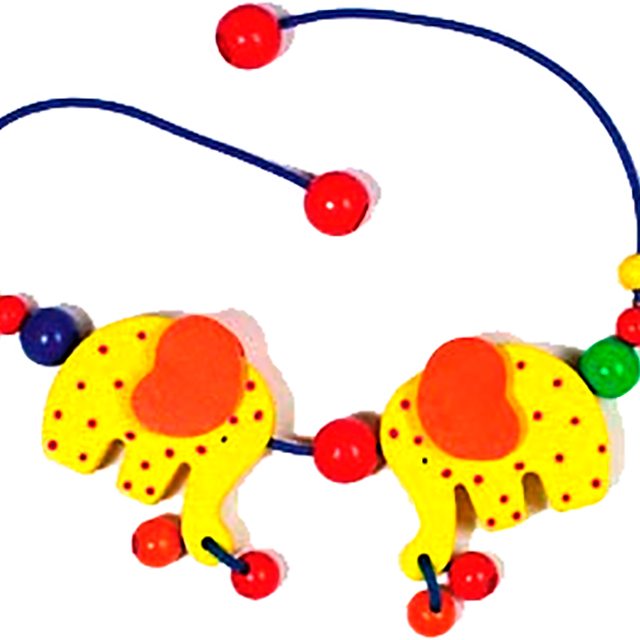 "Olifanten kinderwagenketting in de uitverkoop!"