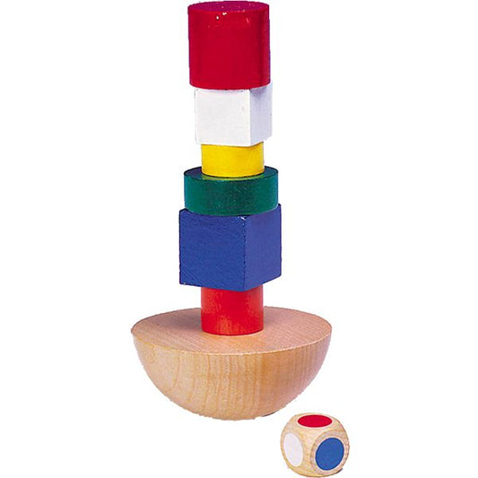 "Stapelplezier: Balanstoren voor Kleine Bouwers!"