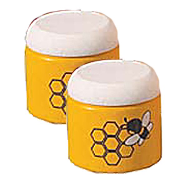 "Twee zoete potten honing"