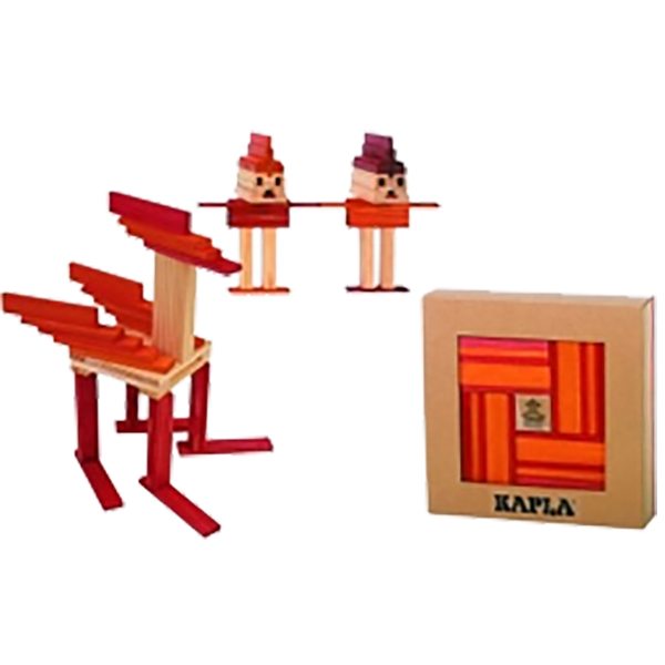 "Kapla 40 Rood en Oranje met leuk voorbeeldboek!"