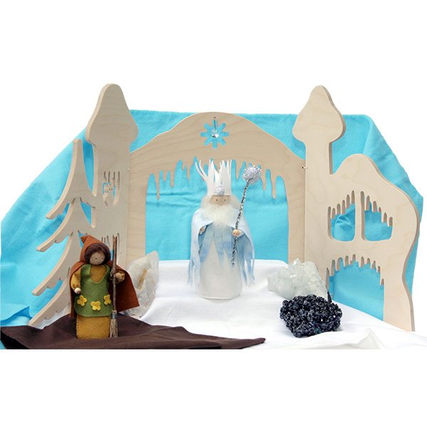 "Kasteel van koning Winter - Drieluik voor jou!"