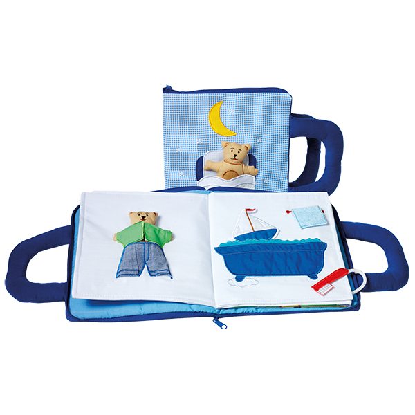 "Blauwe knuffelbeer voor een goede nachtrust!"