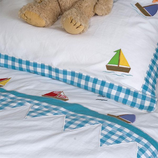 "Boot Dekbedhoes voor Droomavonturen!"