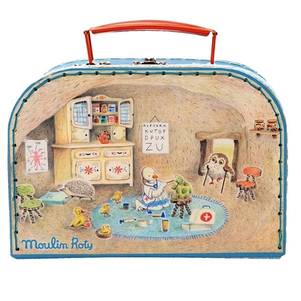 "Dokterset van Moulin Roty voor kleine helden!"