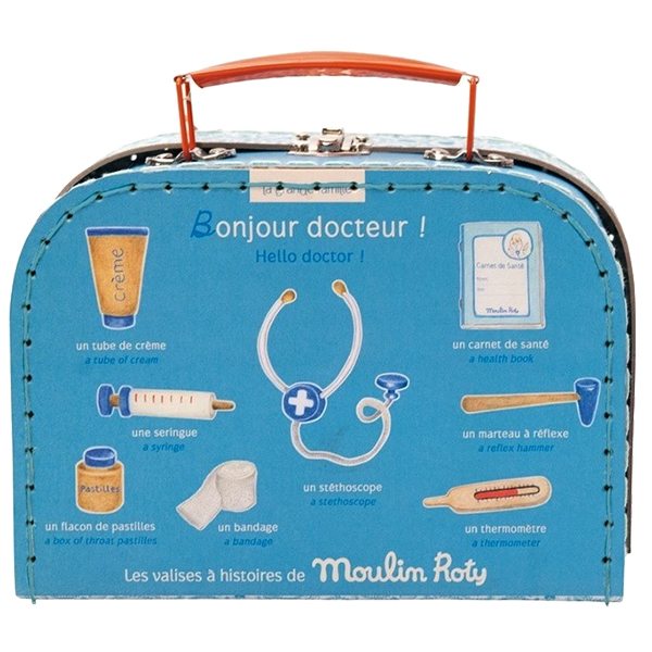 "Dokterset van Moulin Roty voor kleine helden!"