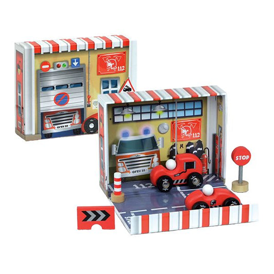 "Vilac Brandweer Auto Doos"