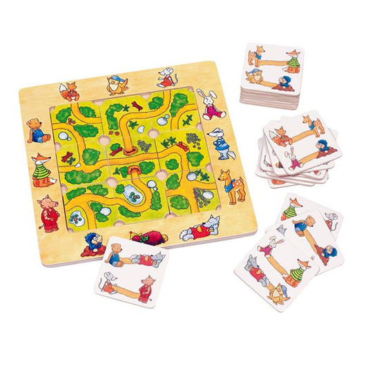 "Help de bosdieren de weg te vinden!"