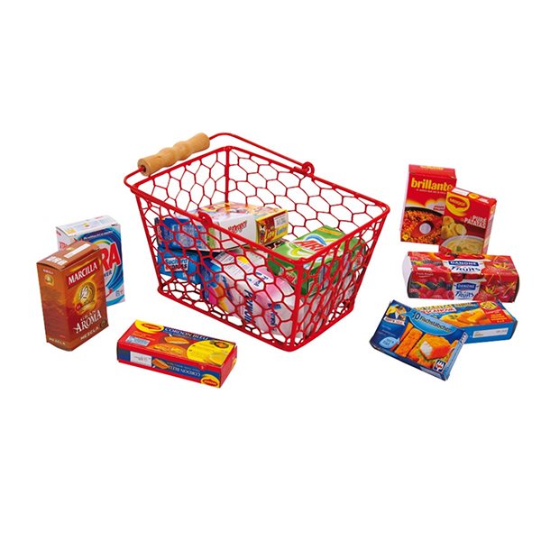 "Volle winkelmand met lekkers!"