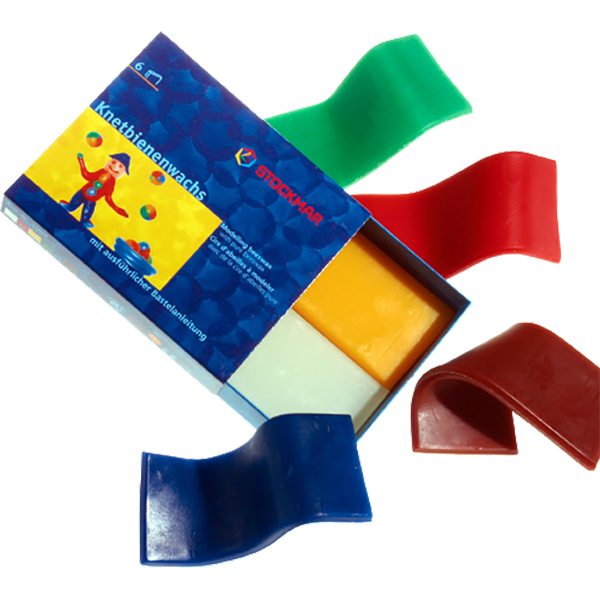 "Stockmar Kneedwas in 6 Kleurrijke kleuren!"