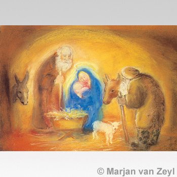 Seizoenskaarten set van 14 stuks A6 van Marjan van Zeyl.