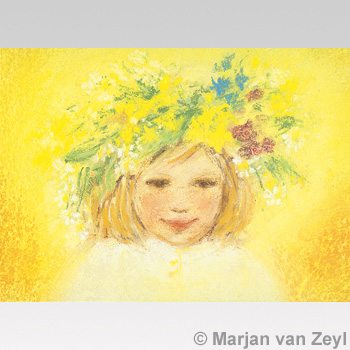 Seizoenskaarten set van 14 stuks A6 van Marjan van Zeyl.