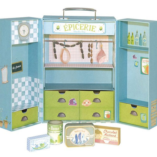 "Winkelkoffer van Moulin Roty voor leuke speelmomenten!"