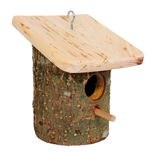 "Schattig schuindak vogelhuisje!"