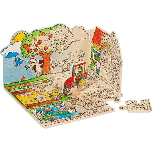 "Leuke 3D Boerderij Puzzel voor Kinderen!"