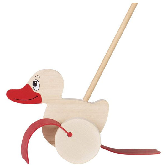 "Duw-eendje met flapvoetjes!"