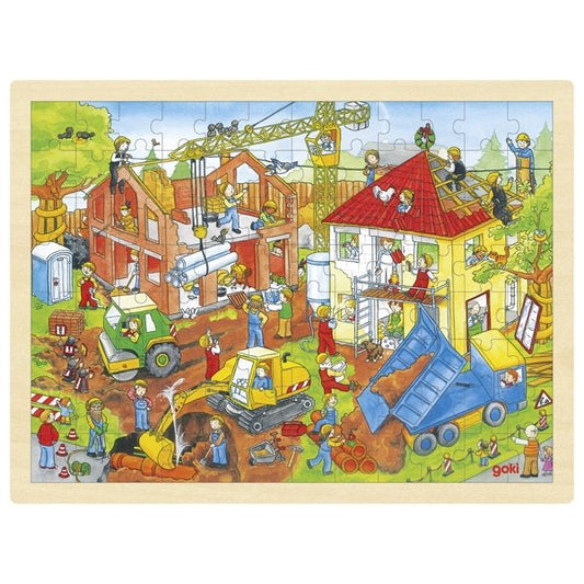 "Bouwplek Puzzel: Bouwplezier voor Kleine Handjes!"
