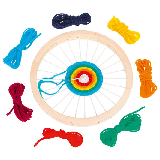 "Leuk Rond Weefraam voor Creatieve Kinderen!"