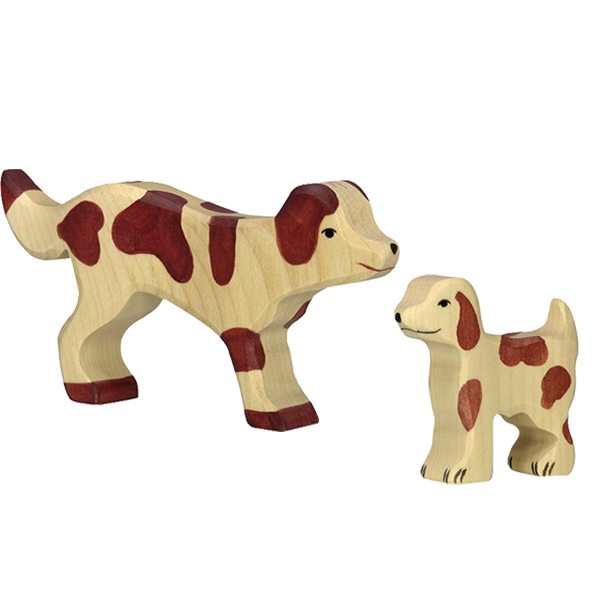 "Vriendjes: Hond en Schattige Pup!"