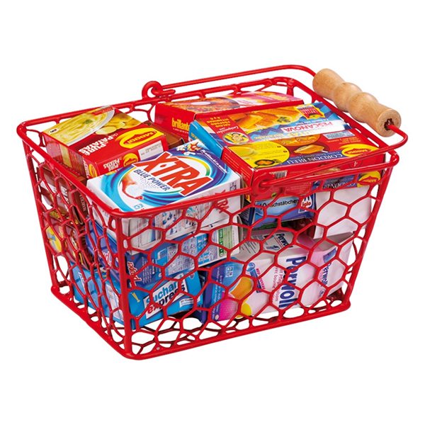 "Volle winkelmand met lekkers!"